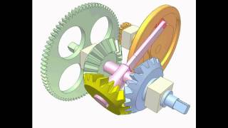 Cam and gear mechanism 4 [upl. by Cyd]