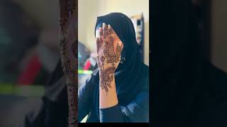 arabic henna music song naturaldye organichennadesign mehandi mehndi fyp viralshort [upl. by Jay198]