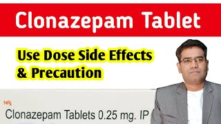 Clonazepam Tablet Use Doses Side effects and Precaution  explained  Lonazep  Zapiz Clonotril [upl. by Dorothi781]