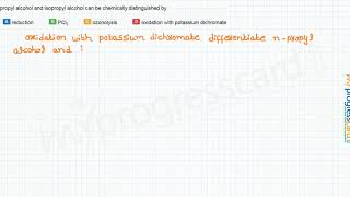 npropyl alcohol and isopropyl alcohol [upl. by Ahsinal]