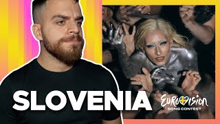 RAIVEN  VERONIKA REACTION SLOVENIA  EUROVISION 2024 [upl. by Aicele]