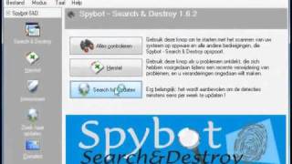 Spybot 162 tutorial [upl. by Aremaj]