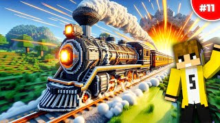 I BUILD A TRAIN 🔥  MINECRAFT GAMEPLAY 11 [upl. by Beaston515]