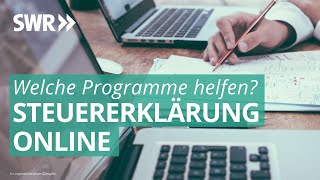 Steuererklärung  Welche PCProgramme helfen am besten  Marktcheck SWR [upl. by Akiemaj]