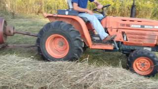 Baling hay Made Simple [upl. by Naegem]