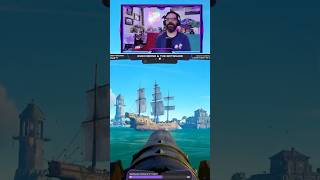 Si siamo dei pazzi 😂 shortvideo seaofthieves epicbattleship crazypirates kamikaze [upl. by Sheba]