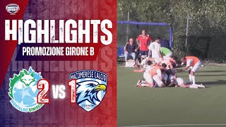 Calcio Promozione Gir B  Siniscola MontalboMacomerese 21 Highlights [upl. by Brigham468]