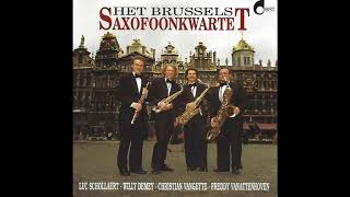 Het Brussels Saxofoonkwartet  CD track n°6 Marcel Poot [upl. by Tollmann387]