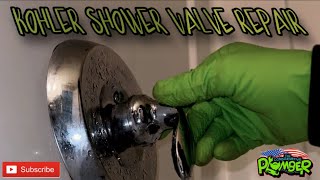 Repairing a Kohler Shower Valve [upl. by Alyahc204]