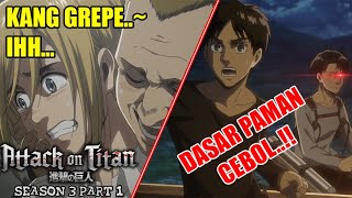 Boku no Armin  Semua Momen Lucu Attack on Titan Season 3 Part 1 [upl. by Chrystel629]