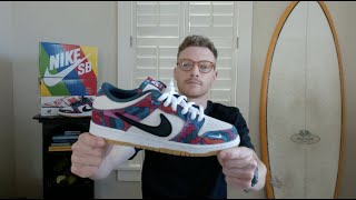 The Best Nike Dunk of the Year 2021 Nike SB Parra Dunk Low Abstract Art Review amp OnFeet [upl. by Spiegelman678]