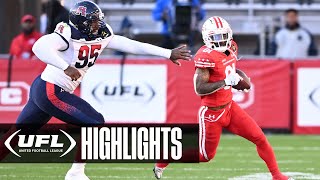 Houston Roughnecks vs DC Defenders Extended Highlights  UFL [upl. by Kant317]