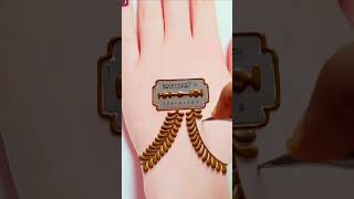 Beautiful mehndi trick 2024  shorts youtubeshorts video mehndi viral trending [upl. by Erdne]