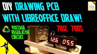 FF2  Drawing PCB with LibreOffice Draw [upl. by Rankin396]