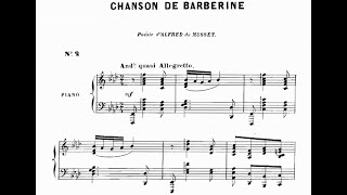 Léo Delibes  Chanson de Barberine [upl. by Ardet]