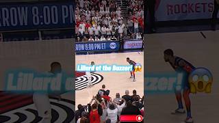 Dame Time ⏰ Damian Lillards INSANE 37Foot BuzzerBeater 😱🔥 Shorts [upl. by Kcirrej]