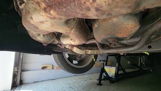 Subaru exhaust rattle repair for under 1 dollar [upl. by Norm190]