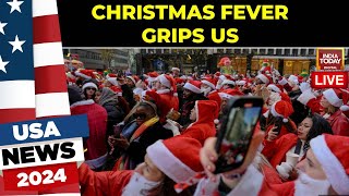 Christmas Celebrations In US LIVE  Christmas 2024  US Top News Today [upl. by Vincenty]