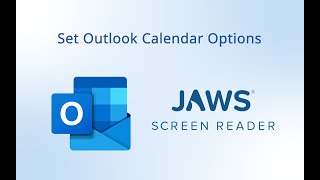 Set Outlook Calendar Options with JAWS [upl. by Georgianna164]