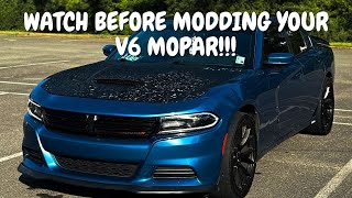 WATCH BEFORE MODDING YOUR V6 CHARGER CHALLENGER OR 300 BEST TIPS AND ADVICE [upl. by Perle]