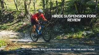 Review of the HiRide Sterra the world most integrated suspension for gravel and all road bikes [upl. by Elliot]