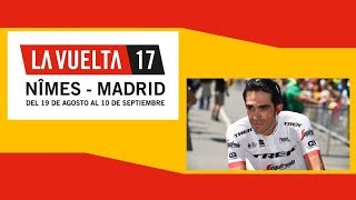 Vuelta a Espana 2017  Contador  Etape 5 FR [upl. by Ylekalb716]