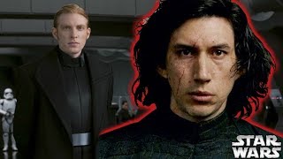 Why General Hux Tried to Kill Kylo Ren Explained by Actor – The Last Jedi Explained [upl. by Ylrebnik868]