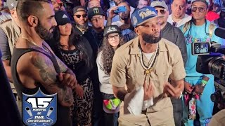 EAZY DA BLOCK CAPT SETS IT OFF BATTLE SNIPPET VS DIZASTER AT BOTB X [upl. by Shriver612]