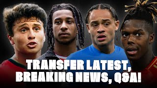 TRANSFER LATEST BREAKING NEWS QampA [upl. by Piane]