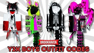 EMO BOYS OUTFIT CODES FOR BERRY AVENUE BLOXBURG AND BROOKHAVEN [upl. by Janey]