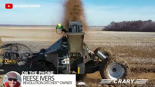 Crary® Revolution Ditcher™ Testimonial  Ivers Farms [upl. by Atsilac246]