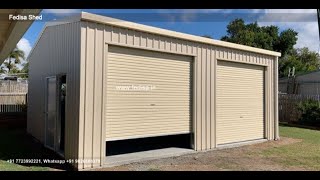 Parking Shed Parking Shed Shop Front Shed Design N02934 [upl. by Bocaj753]