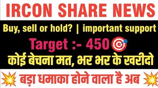 ircon share latest news today  ircon share latest news  ircon share  ircon share target [upl. by Dougald]