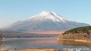 【LIVE】山中湖からの「富士山ライブカメラ」 quotmount fuji live cameraquot from Lake Yamanakako [upl. by Krock389]