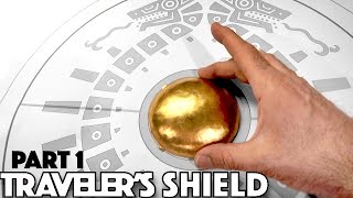 How to make Links Travelers Shield PT 1  Breath of the Wild Zelda Brass Boss [upl. by Dawaj]