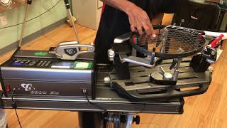 Full Length Movie How to String a Head Speed Pro Tennis Racquet [upl. by Robison]