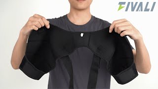 Fivali Compression Shoulder Brace for Fitness Breathable and Flexible [upl. by Prasad]