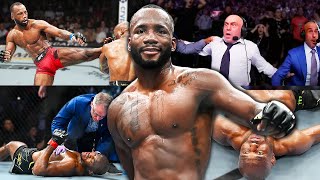 How Leon Edwards KOD Kamaru Usman With Head Kick UFC 278 Fight Highlights [upl. by Dix]