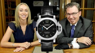 NEW Panerai Secret Release 40mm Panerai Luminor Inperson Review [upl. by Antonie]