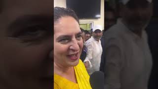 Priyanka Gandhis Reaction after election results election2024 [upl. by Benil]