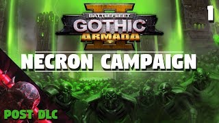 Battlefleet Gothic Armada 2  Necron Campaign 1  Big FleetsNo Slowmo  Return of the Asteroids [upl. by Llertram]