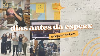 Últimos dias estudando antes da prova da EsPCEx [upl. by Aicekan]