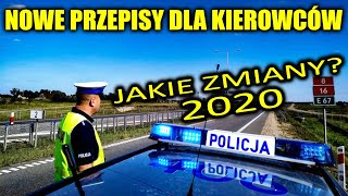 Wchodzą nowe przepisy dla kierowców 2020 [upl. by Pascal71]