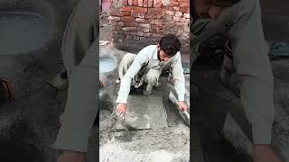 making Useful Cement Products shorts diy cementprojectsyoutubeshorts satisfying [upl. by Georgina]