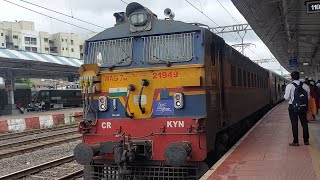 Pune Bhusaval Express Arrived Chinchwad Station With Clear Announcement Indian Railways [upl. by Arahsit]