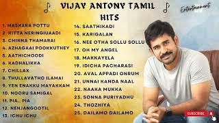 Vijay Antony விஜய் ஆண்டனி hits  Vijay Antony songs  Vijay Antony melodies  Best of Vijay Antony [upl. by Siseneg]