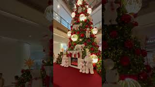 One Bonifacio High Street Christmas Tree and decorations 2024 🎄✨  BGC Philippines 🇵🇭 christmas [upl. by Nosae]