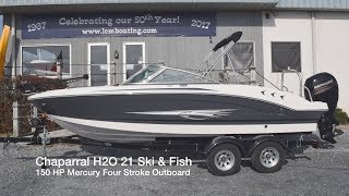 Chaparral H2O 21 Ski amp Fish Boat  SOLD [upl. by Akins]