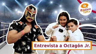 ENTREVISTA CON OCTAGON JR DE LA luchalibreaaatv 🤼 [upl. by Eifos]