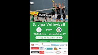 🔥🏐Volleyball 3 Liga Männer West DJK Delbrück  Meckenheimer SV [upl. by Cutty354]